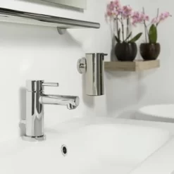 Tiger Wastafelkraan Boston Met Hendel En Waste Chroom -Badkamer Winkel 123 8801