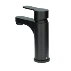 Atlantic Wastafelkraan Parker Met Hendel Zwart 15 Atlantic Wastafelkraan Parker Met Hendel Zwart -Badkamer Winkel 123 8820