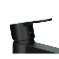 Atlantic Wastafelkraan Parker Met Hendel Zwart 21 Atlantic Wastafelkraan Parker Met Hendel Zwart -Badkamer Winkel 123 8826