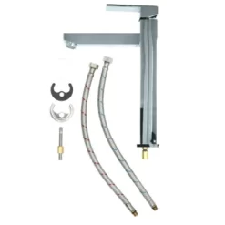 Aqualino Wastafelkraan Panaro Hoog 19 Aqualino Wastafelkraan Panaro Hoog -Badkamer Winkel 123 8841