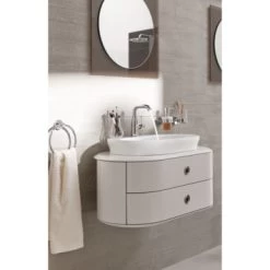 GROHE Wastafelkraan Essence M-size Met Hendel En Waste Chroom -Badkamer Winkel 123 8907