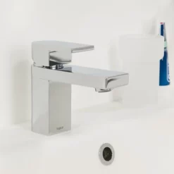 Tiger Wastafelkraan Items Met Hendel Chroom -Badkamer Winkel 123 8933