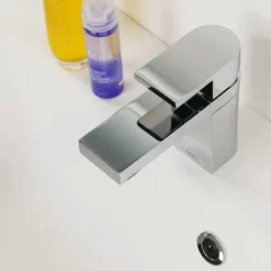 Tiger Wastafelkraan Items Met Hendel Chroom -Badkamer Winkel 123 8934