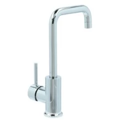 Absolut Wastafelkraan Haiti Met Hendel En Pop-up Afvoerplug Chroom -Badkamer Winkel 123 8947