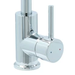 Absolut Wastafelkraan Haiti Met Hendel En Pop-up Afvoerplug Chroom -Badkamer Winkel 123 8951