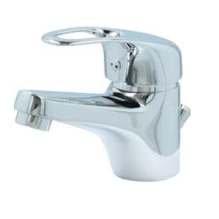 Handson Wastafelkraan Ralph Met Waste Chroom