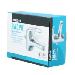 Handson Wastafelkraan Ralph Met Waste Chroom 26 Handson Wastafelkraan Ralph Met Waste Chroom -Badkamer Winkel 123 8973