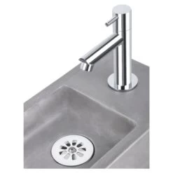 Differnz Fonteinkraan Recht Chroom -Badkamer Winkel 123 9014