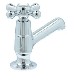 Handson Fonteinkraan Louise Met Draaiknop Chroom -Badkamer Winkel 123 9027