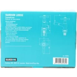 Handson Fonteinkraan Louise Met Draaiknop Chroom -Badkamer Winkel 123 9034