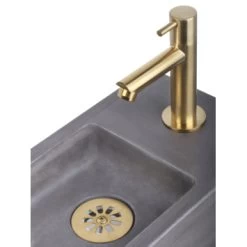 Differnz Fonteinkraan Recht Mat Goud -Badkamer Winkel 123 9059