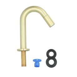 Atlantic Fonteinkraan Scott Met Draaiknop Messing -Badkamer Winkel 123 9084