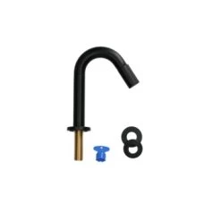 Atlantic Fonteinkraan Scott Met Draaiknop Zwart -Badkamer Winkel 123 9117