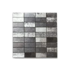 Mozaïektegel Vulcano Zwart 30x30 Cm 4 Stuks