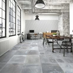 Vloertegel Dust Fumo 60,4x60,4 Cm 1,46 M² 5 Vloertegel Dust Fumo 60,4x60,4 Cm 1,46 M² -Badkamer Winkel 123 9253