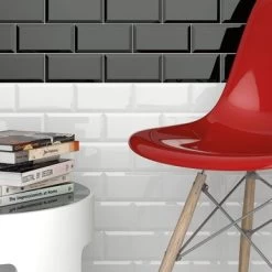 Wandtegel Metro Wit 7,5x15 Cm 0,5 M² -Badkamer Winkel 123 9271