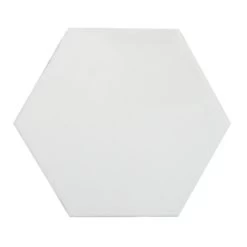 Wandtegel Rustic Hexagon Glans Wit 15x15 Cm 0,85m²