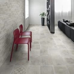 Wandtegel Decor Dust Grigio Muretto 20x60 Cm 5 Wandtegel Decor Dust Grigio Muretto 20x60 Cm -Badkamer Winkel 123 9403