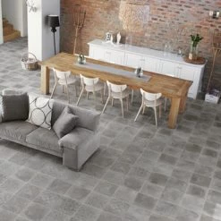 Vloertegel Dust Grigio Decor 30x30 Cm - 1m²/pak -Badkamer Winkel 123 9503