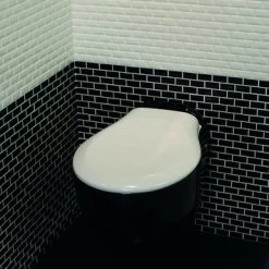 Mozaïektegel Mini Metro Wit 32,2x29,8 Cm 4 Stuks -Badkamer Winkel 123 9587