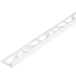 Tegelprofiel Haaks 10 Mm Aluminium Wit