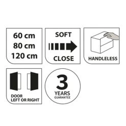 Tiger Karlo Kolomkast Sneeuwwit 160 Cm -Badkamer Winkel 123 983